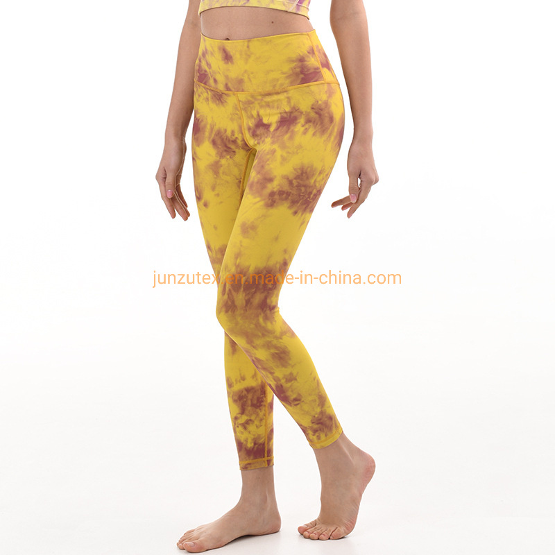 Sports Pants Women Yoga Leggings Girls Fashion Tights Pantyhose Trousers Spandex Lycra Yoga Gym Pants Athletic Trousers Gym Pants