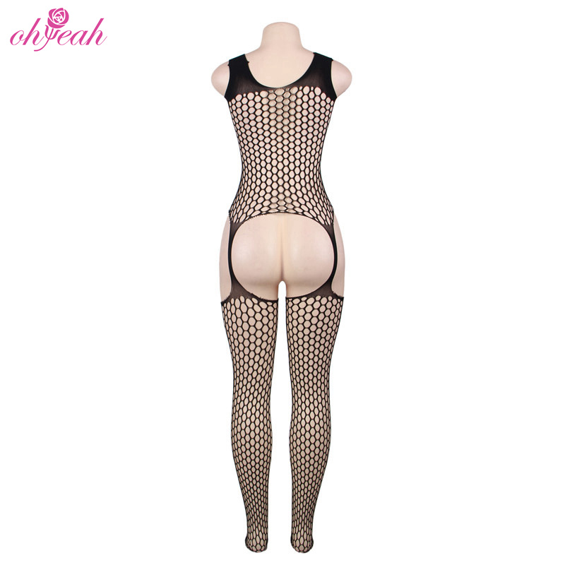Plus Size Sexy Lingerie High Quality Breathable Fashion Bodystocking