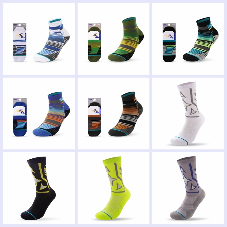 Hot Sale Running Socks Comfortable Cotton Custom Sport Socks