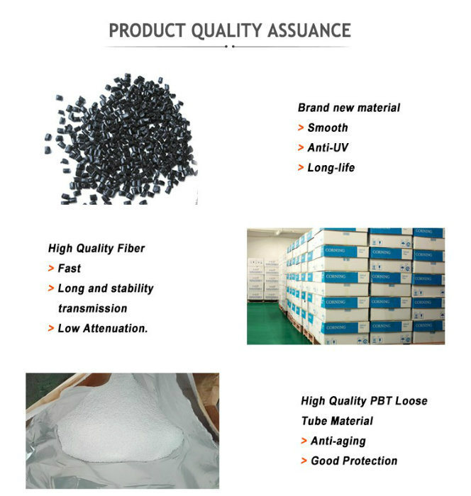 ADSS 8/12/24/48 Core Outdoor Aerial Optical Fiber/Fibre Cable