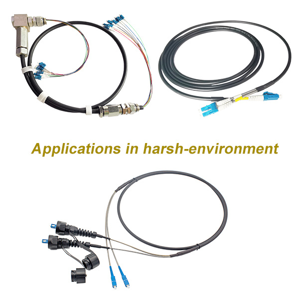 MPO-MTP Fanout Optical Fiber Patch Cord for Data Center