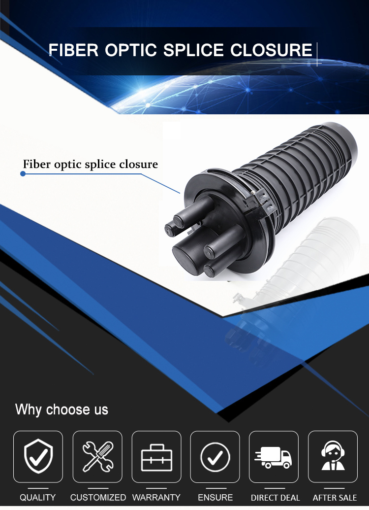 Fiber Optic Plastic Box 96cores Optical Splice Closure