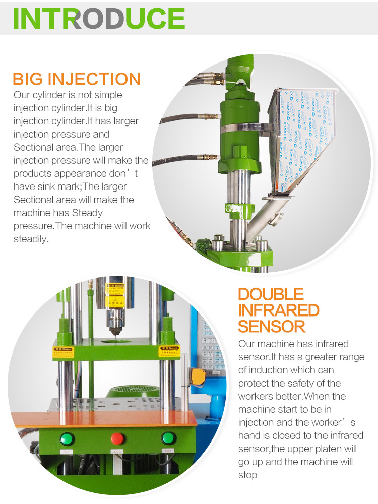 Plastic Injection Moulding Making Machines for Cables Patch Cords