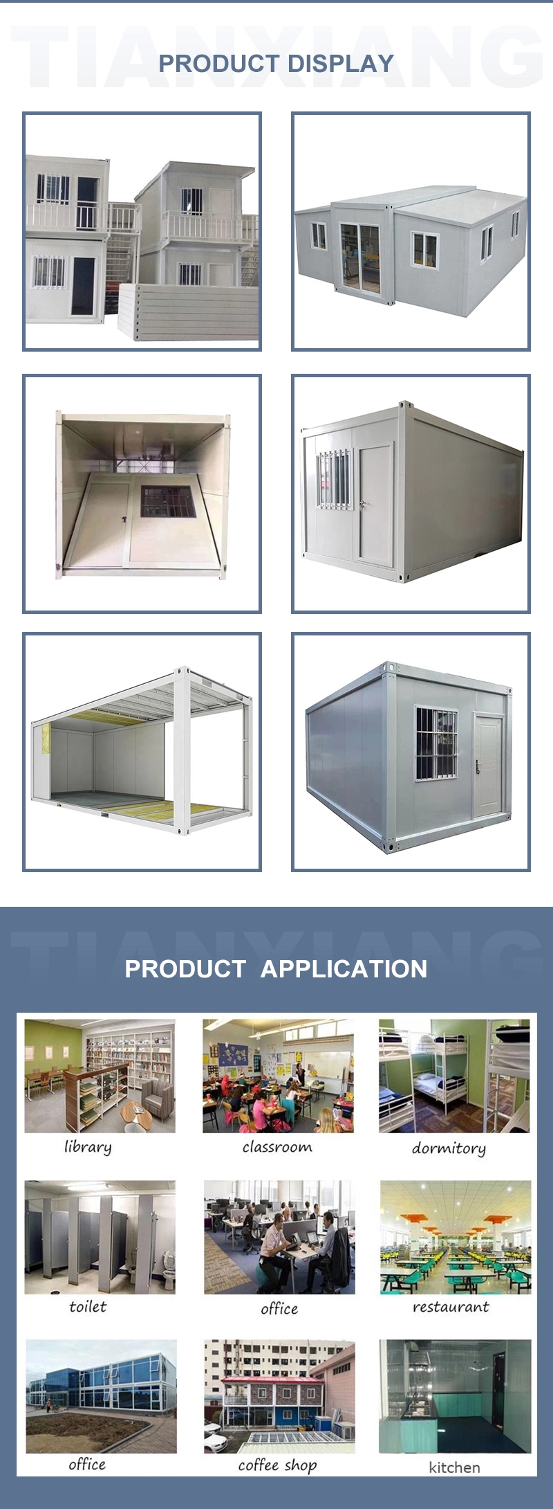 Good Design Modern Prefabricated Villa Luxury Prefab House Container Houses for Export