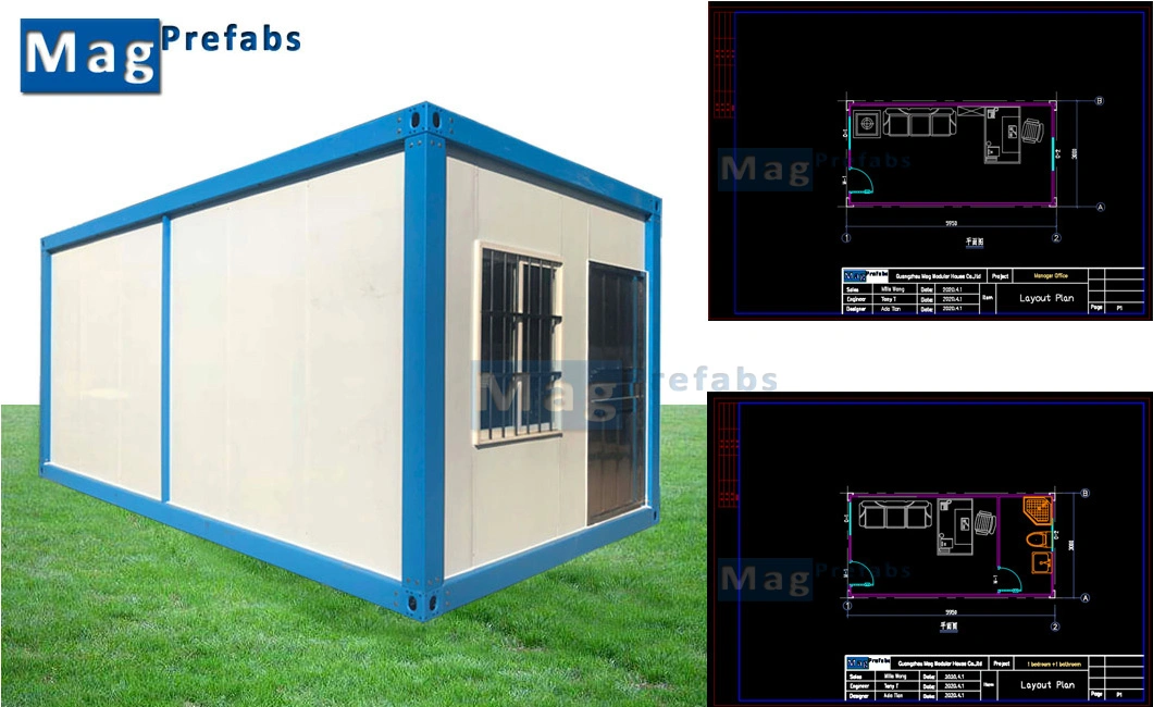 House Knock Ce Container Building Prefabricated Container Houses