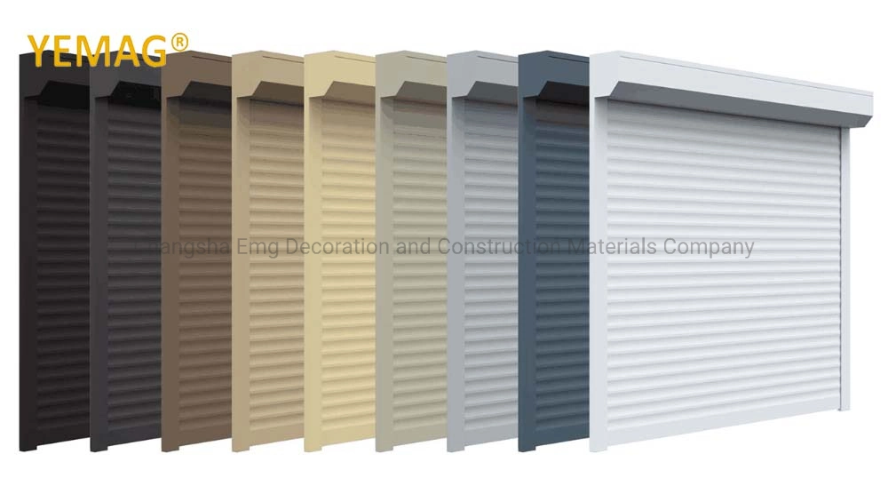 Wholesale Exterior & Interior Metal Aluminium Roller Shutter Garage Door Gate for Garden