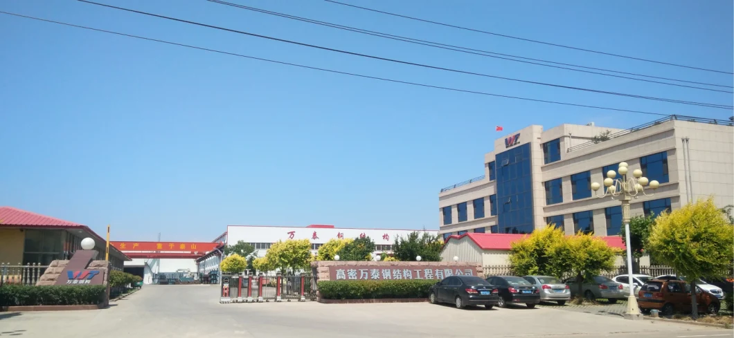 Steel Structure Building Modern Facade Architecture Office Building Construction