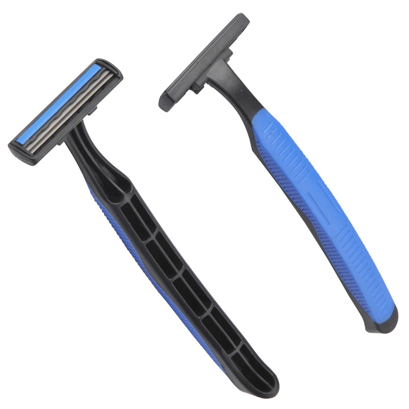 Disposable Razors with Rubber Handle Compared with Bic