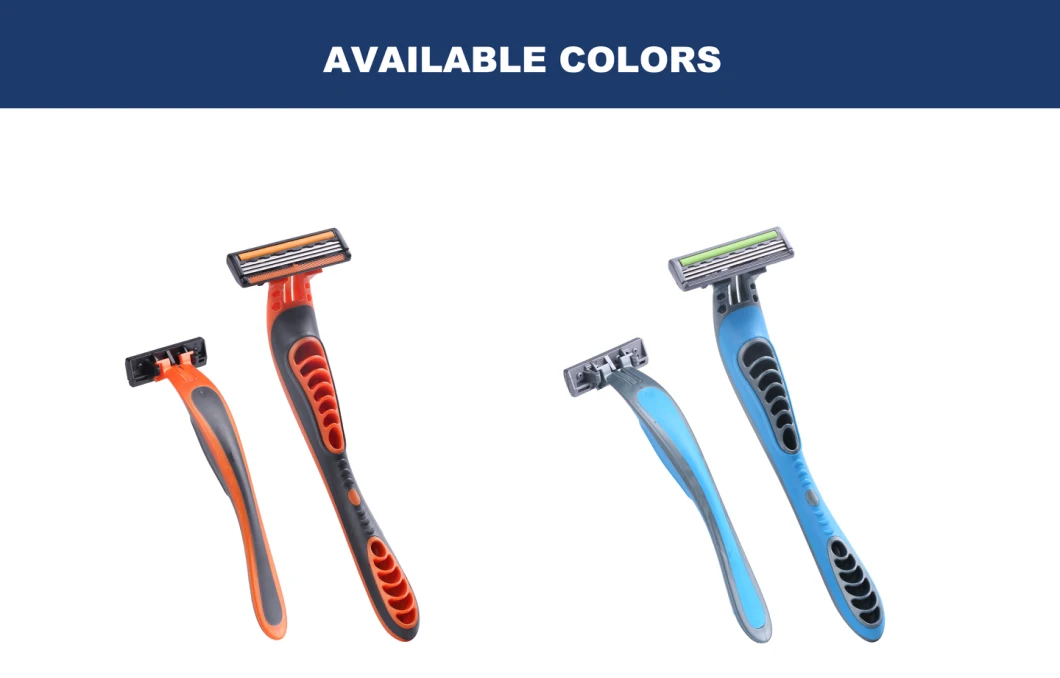 China Factory Straight Barber Shaving Disposable Razor Triple Blade Shaving Razor 6001 Goodmax