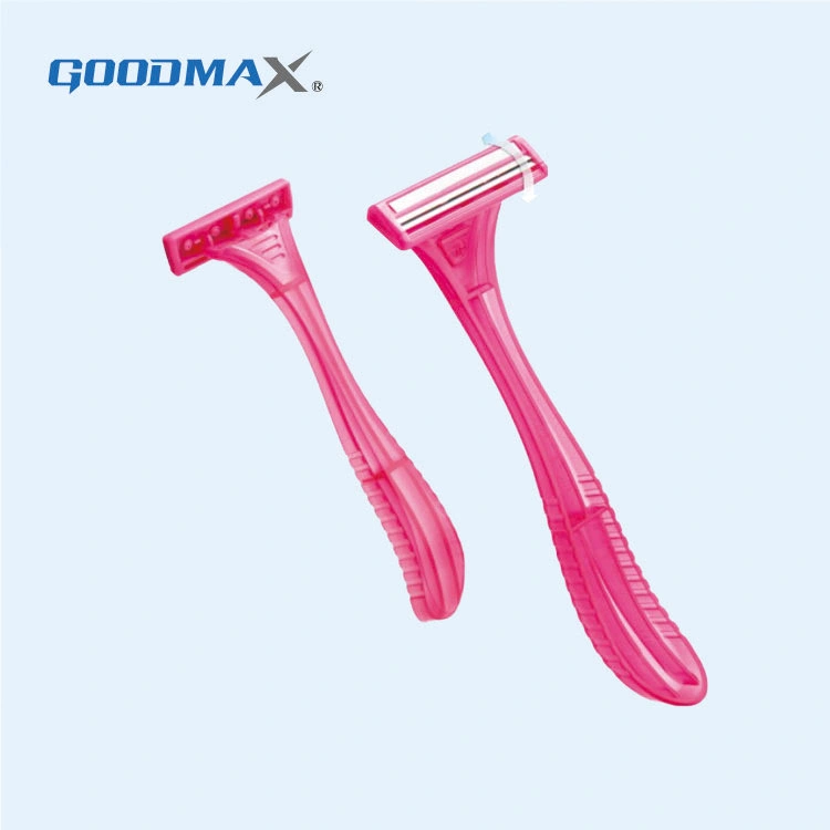 Worth Buying Portable Straight Women Twin Blade Disposable Shaving Razor