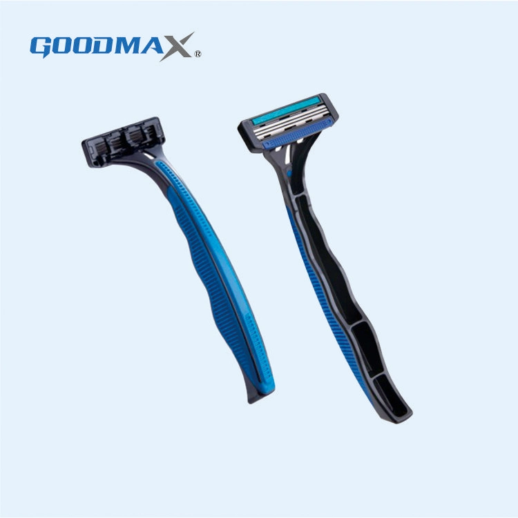 Plastic Straight Hotel Men Triple Blade Disposable Safety Shaving Razor