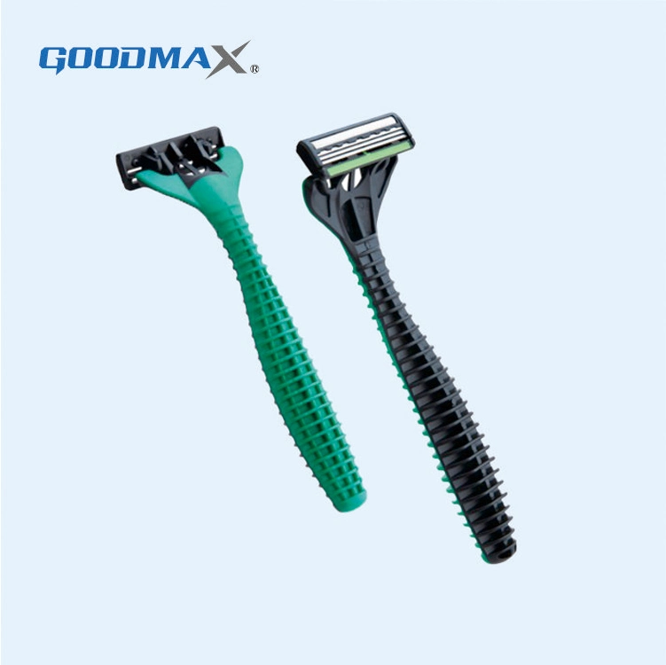 Women Razor Good Quality Triple Blade Long Handle Design Women Disposable Razor 3104t