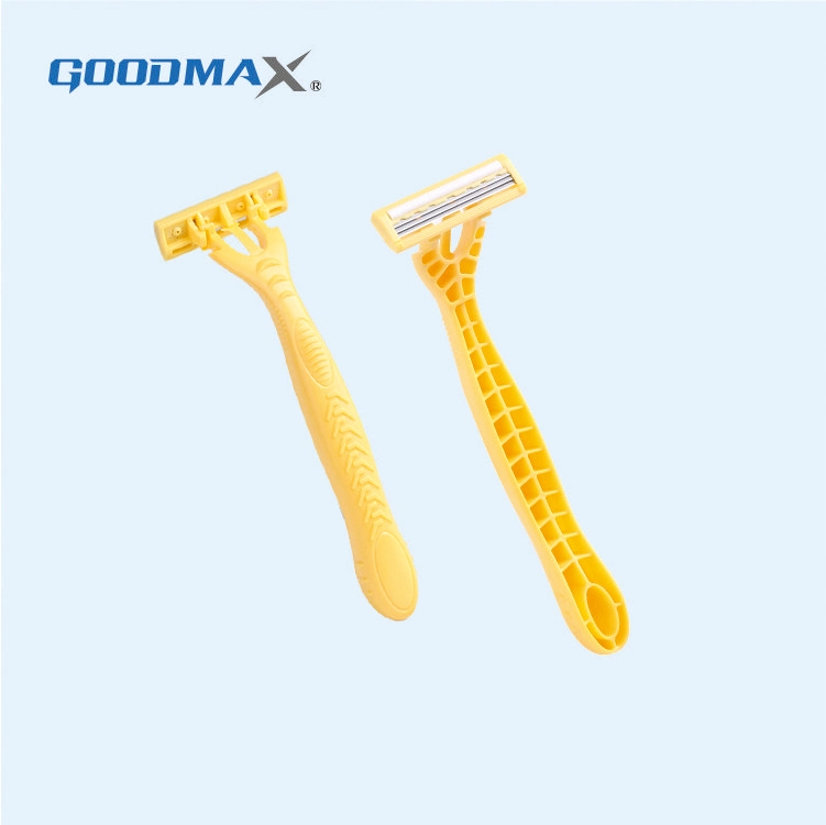 Custom Logo Safety Straight Disposable Face Shaving Triple Blade Razor