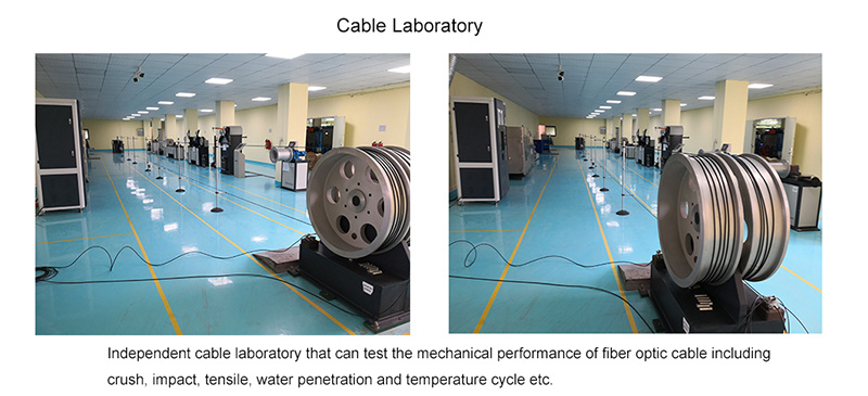 FRP Strength Central Loose Tube Outdoor Optical Cable GYFXTY