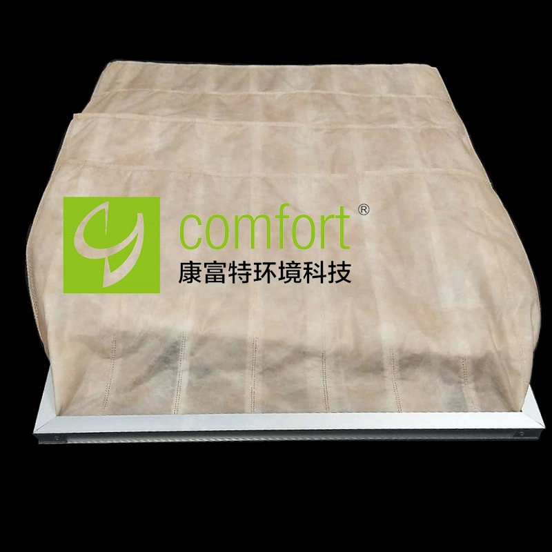 Industrial Air Filter Media Non-Woven Fiber Pocket Air Filter