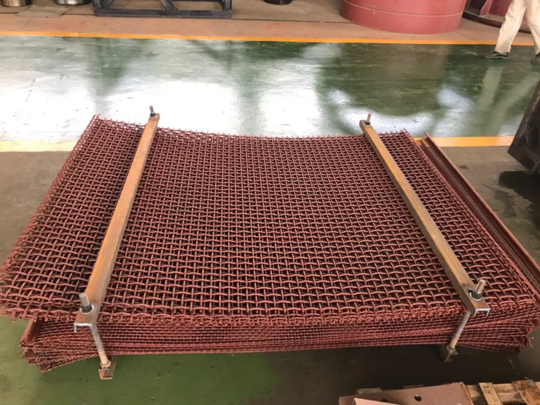 Wear-Resisting High Manganese Steel Mining Wire Screen Mesh /Woven Screen Mesh/Vibrating Screen Mesh