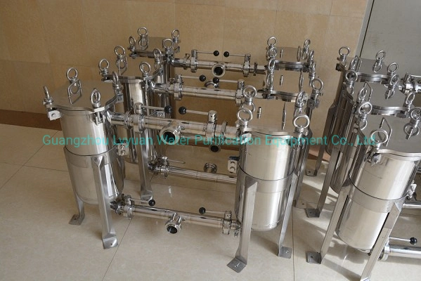 Ss Single Bag Filter Housing/316 Stainless Steel Filter Strainer for Industrial Liquid Filtration