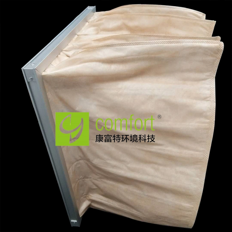 Industrial Air Filter Media Non-Woven Fiber Pocket Air Filter