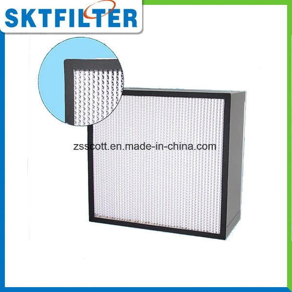 Stainless Steel Frame Deep Pleat Use for Industrial Air Filter