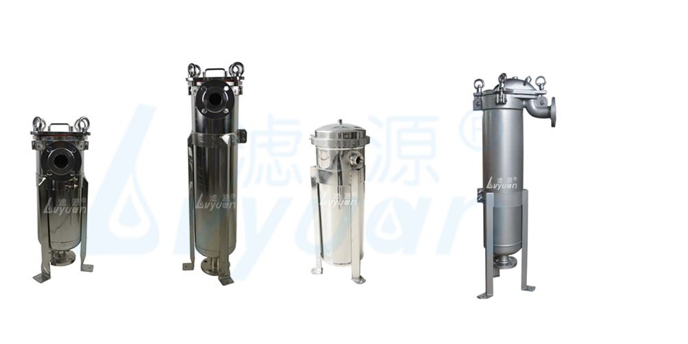 Stainless Steel Industrial Liquid Filter Bag Housing for Industrial Water Treatment