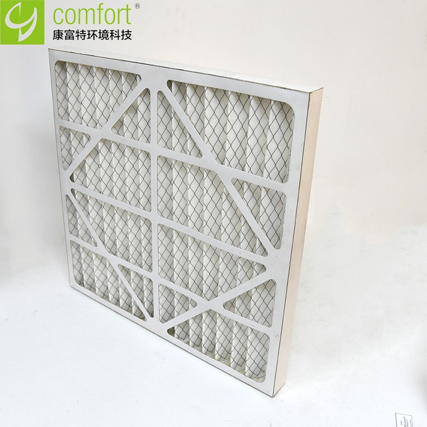 Cardboard Frame Panel HAVC Air Filter Pleat Primary Furnace Filter Merv 14 Air Filter