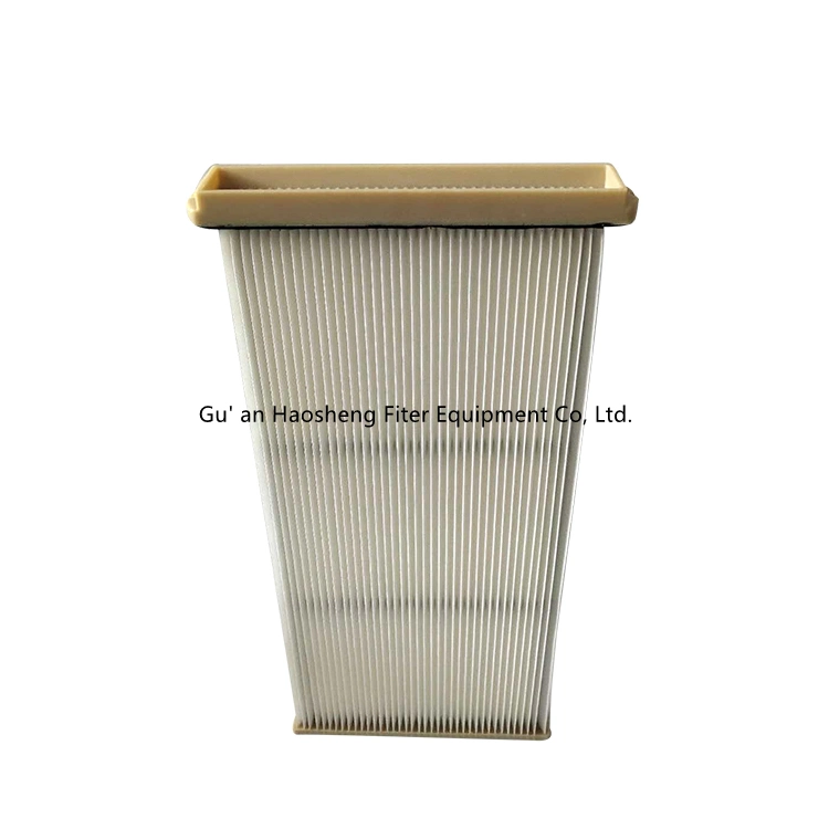 Industrial HEPA Filter, High Efficiency Dust Collector Filter Cartridge, Replacement Polyester Pleated Dust Filter Element