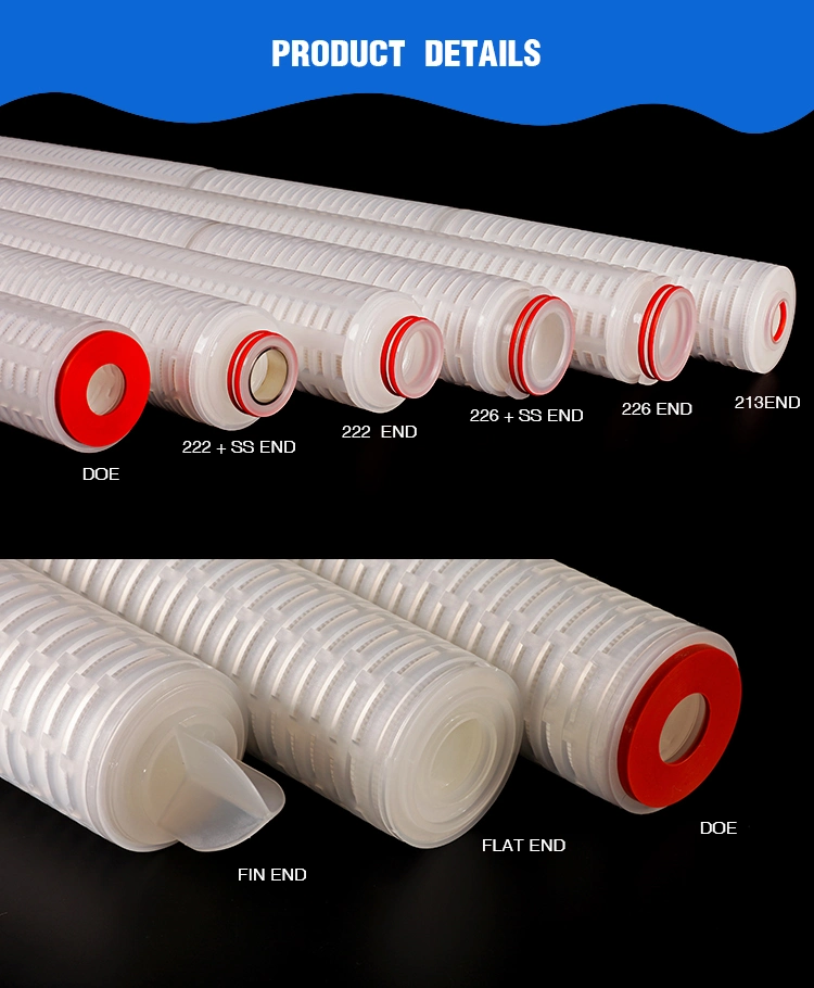 PTFE Membrane Cartridge Filter Fermentation Vent Air Filter