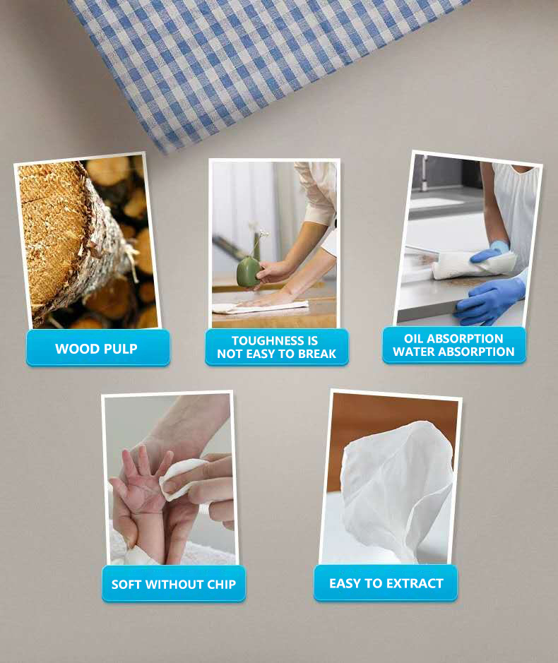 Customized 100% Virgin Wood Pulp Multifold Z-Fold Paper Towels