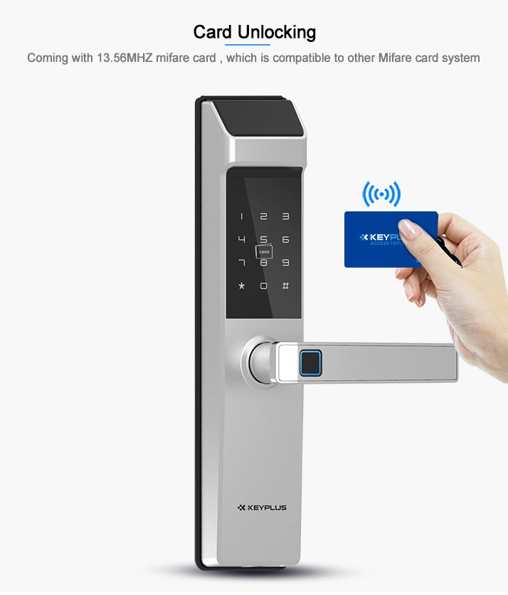 Tt Lock Security Smart Digital Lock Biometric Fingerprint Bluetooth APP Door Lock