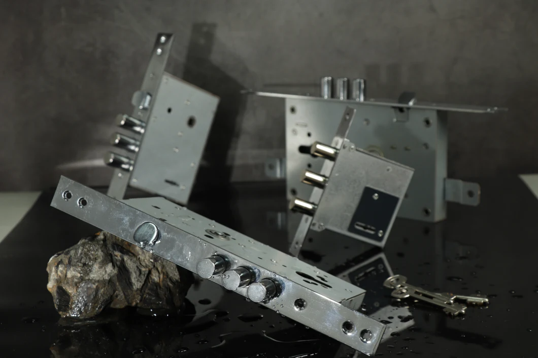 High Security Mortise Door Lock/ Anti-Fire Door Handle/Lock Body (1919 round)