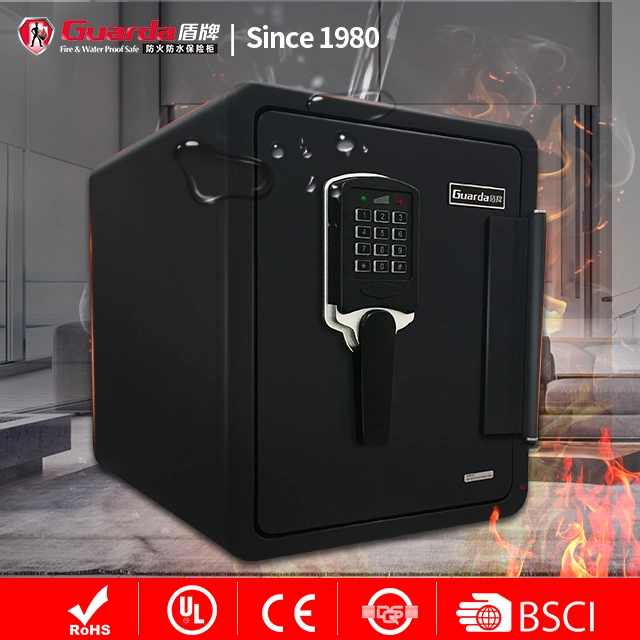 1 Hour Fire Safe Hand Gun Storage Cabinet Money Safe Box Fireproof Safe with Display Key Lock