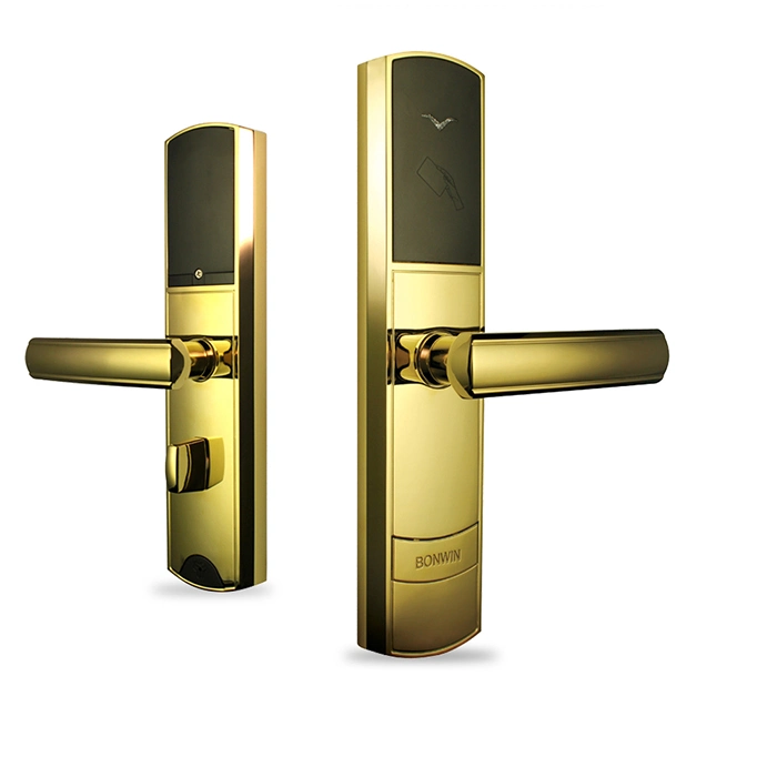 Zinc Alloy Bright Gold ANSI Mortise Door Lock with Lock Body