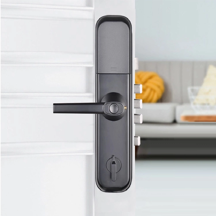Fingerprint Magnetic Digital Electronic Safe Combination Handle Smart Door Lock
