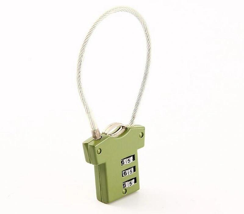 Zinc Alloy Tsa Lock Travel Tsa Luggage Lock 3 Digit Tsa Combination Lock
