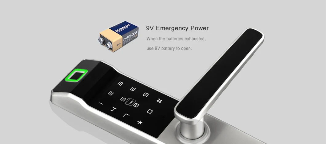 Digital Wireless Apartment Bluetooth APP Combination Electronic Lock Smart WiFi Door Lock
