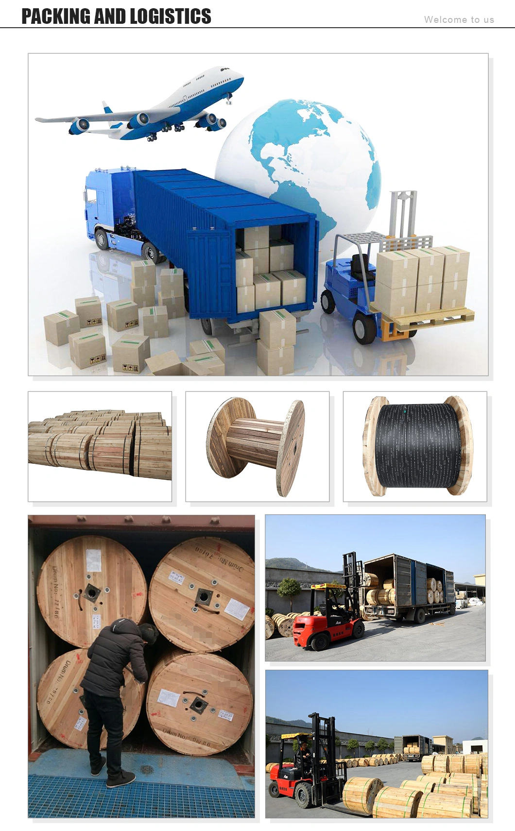 High Quality Multimode, FRP or Steel Wire Fiber Optic Cable