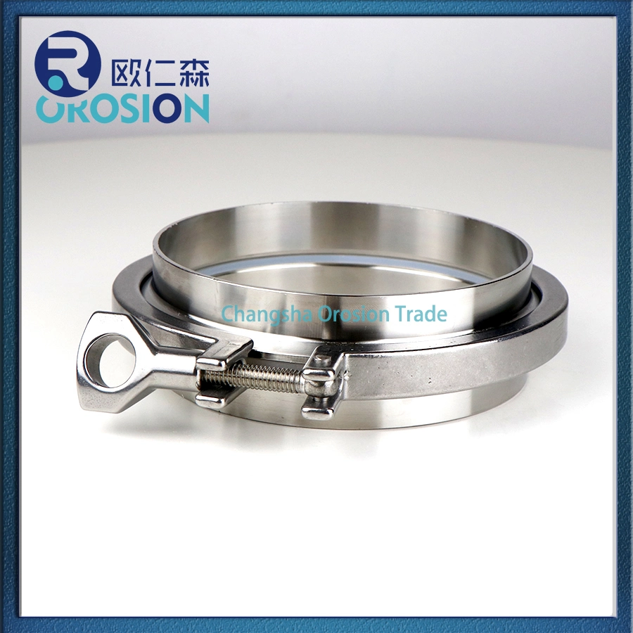 Sanitary Stainless Steel Heavy Duty/Light Duty Pipe Clamp 304 316
