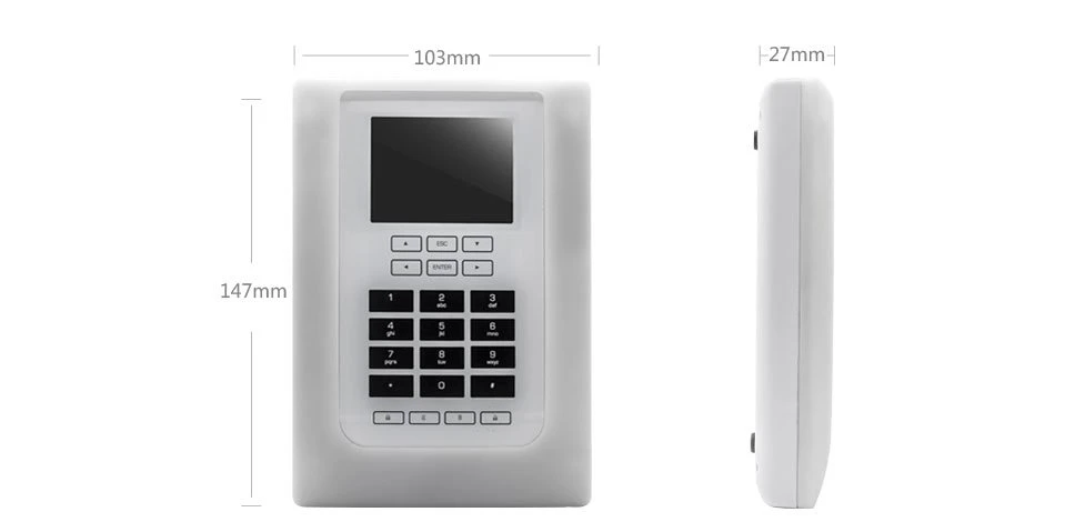 PIR Motion Sensor with Keypad Alarm Home Security Alarm System-Mh808