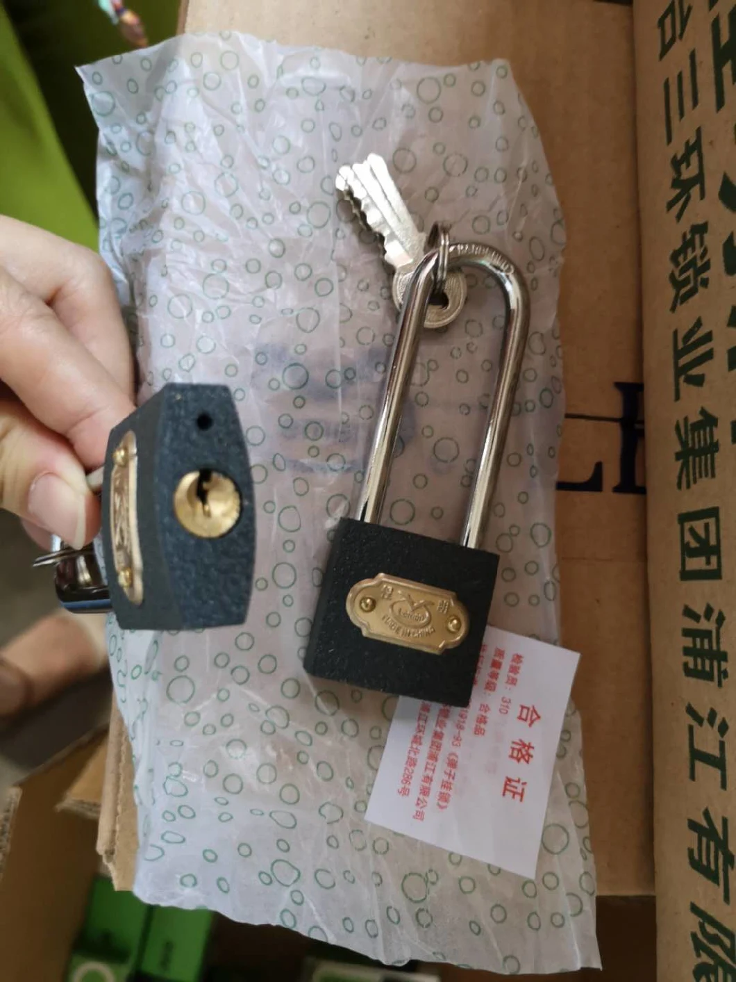 32mm/38mm/50mm Iron Grey Door Safe Cheaper Alike Master Key Padlock