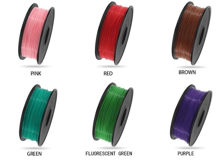 Quick Print Various Colors 3D Print Filament PLA