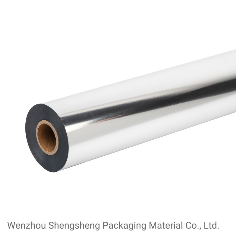 Silver Thermal Transfer Film for Paper and Plastic Packing