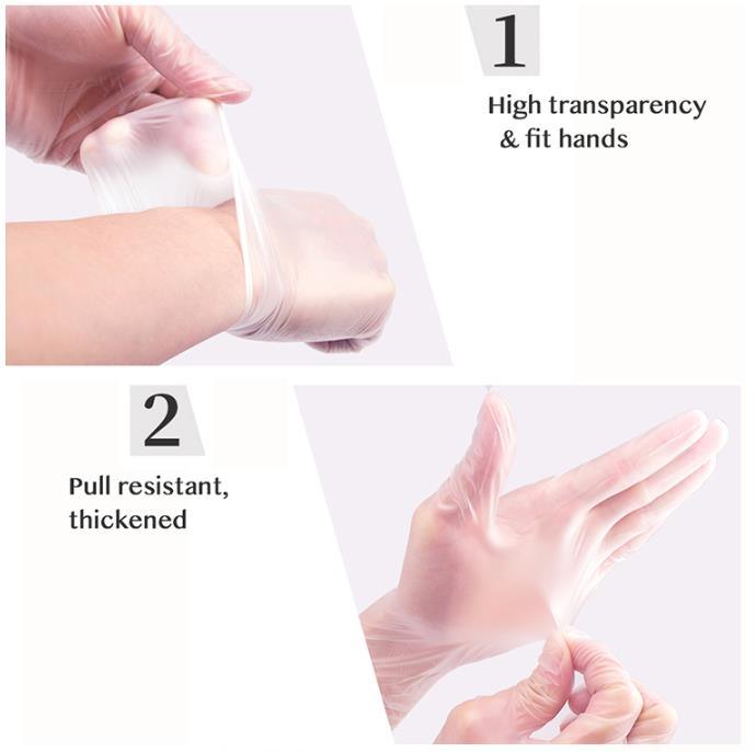 Wholesale Sell Cheap PVC Disposable Vinyl White Safety Gloves