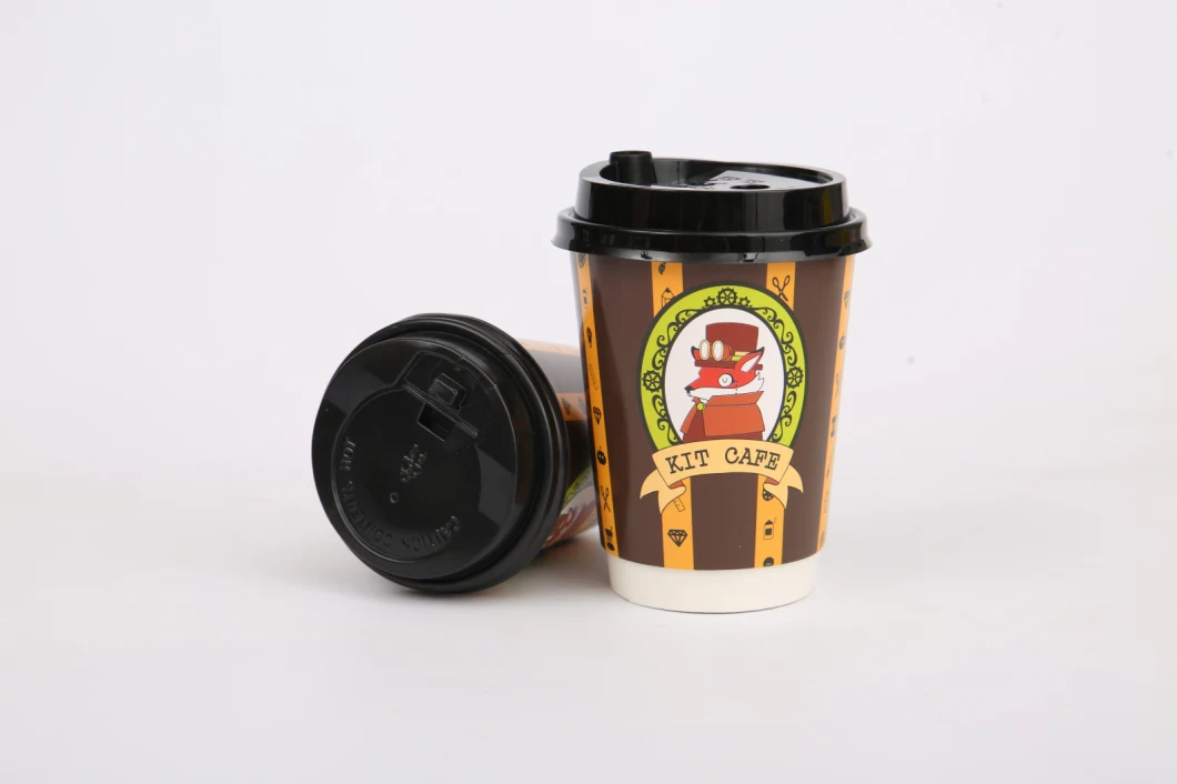 Factory Hot Sale Eco Friendly Paper Coffee Cups Takeaway High Quality Paper Cup for Hot Drinks