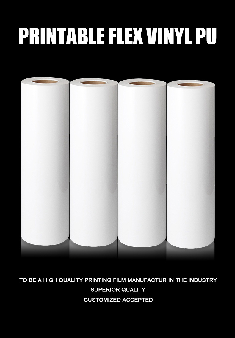 Eco Solvent Printable Heat Transfer Rolls Vinyl for Clothing