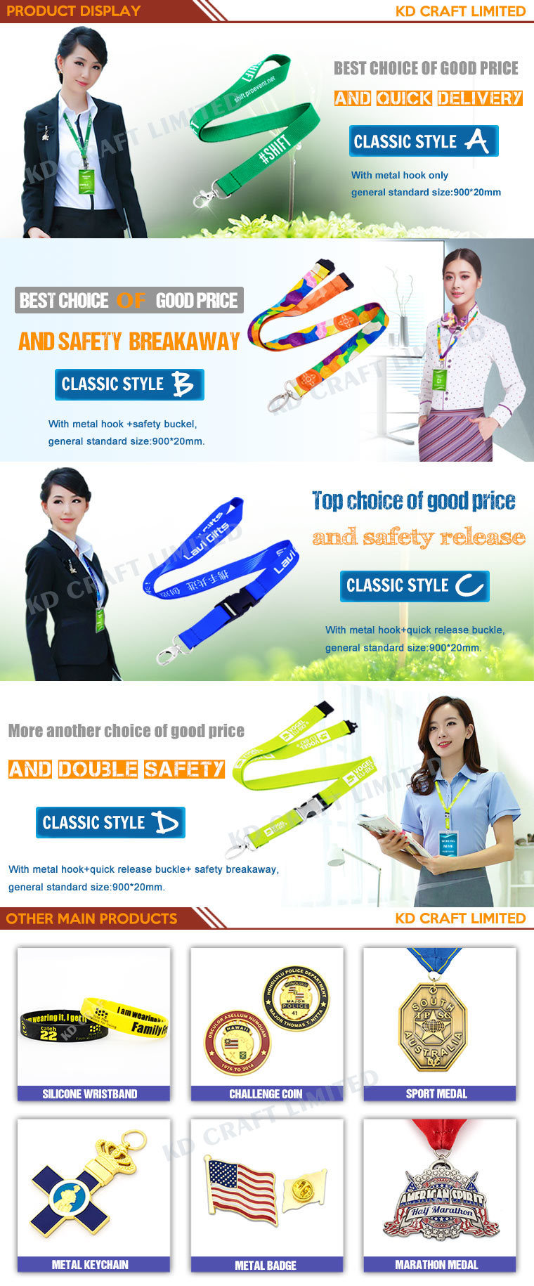 Low Price Flat Polyester Printed Custom Sublimation Lanyard