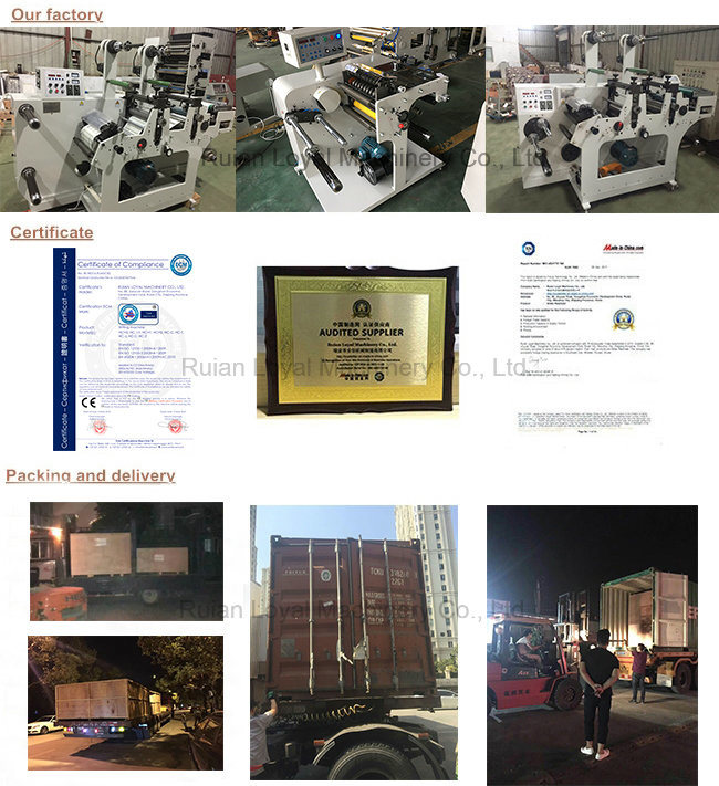 Offset Paper Thermal Paper Self Adhesive Paper Slitting Machine