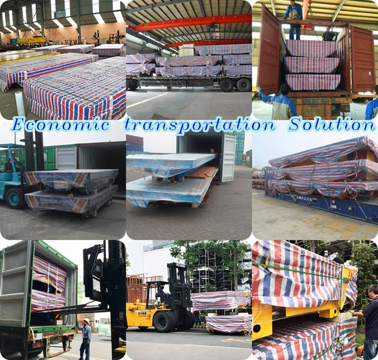 Paper Factory Best Price Electric Transfer Rail Battery Operated Trolley
