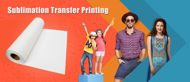 90GSM 1.6m Inkjet Sublimation Transfer Paper (Instant Dry Non-Curl)