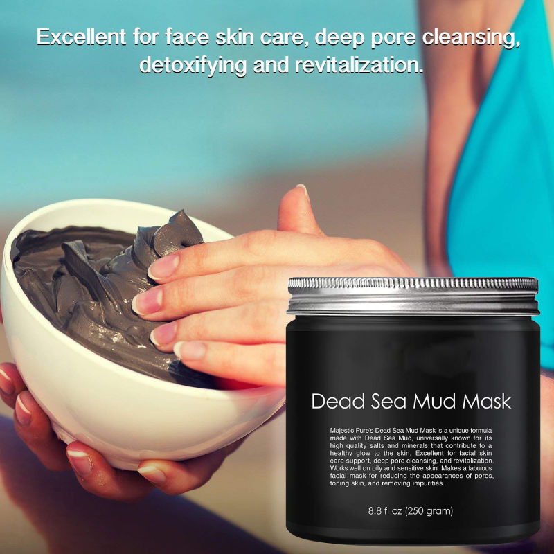 Dead Sea Mud Mask for Shrink Pores and Oily and Sensitive Skin