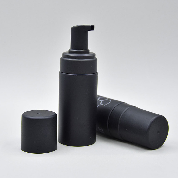 100ml 120ml 150ml Empty Cosmetic Facial Cleanser Pet Plastic Mousse Foam Pump Bottle